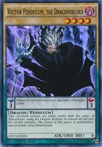 Vector Pendulum, the Dracoverlord [DOCS-EN024] Super Rare | Mindsight Gaming