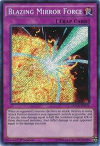 Blazing Mirror Force [DOCS-EN076] Secret Rare | Mindsight Gaming