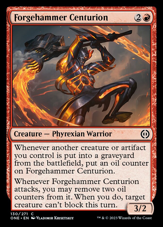 Forgehammer Centurion [Phyrexia: All Will Be One] | Mindsight Gaming