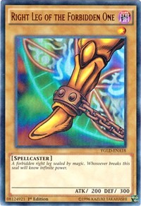 Right Leg of the Forbidden One (A) [YGLD-ENA18] Ultra Rare | Mindsight Gaming