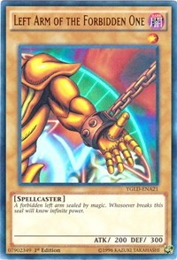 Left Arm of the Forbidden One (A) [YGLD-ENA21] Ultra Rare | Mindsight Gaming