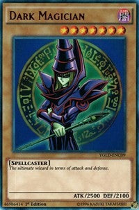 Dark Magician (C) [YGLD-ENC09] Ultra Rare | Mindsight Gaming