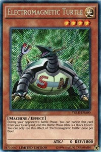 Electromagnetic Turtle [YGLD-ENA00] Secret Rare | Mindsight Gaming