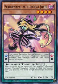 Performapal Skullcrobat Joker [SDMP-EN006] Common | Mindsight Gaming