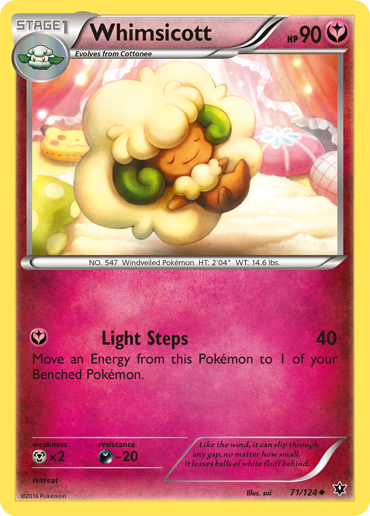 Whimsicott (71/124) [XY: Fates Collide] | Mindsight Gaming