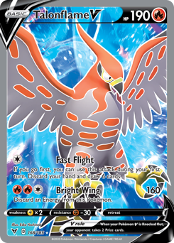 Talonflame V (168/185) [Sword & Shield: Vivid Voltage] | Mindsight Gaming