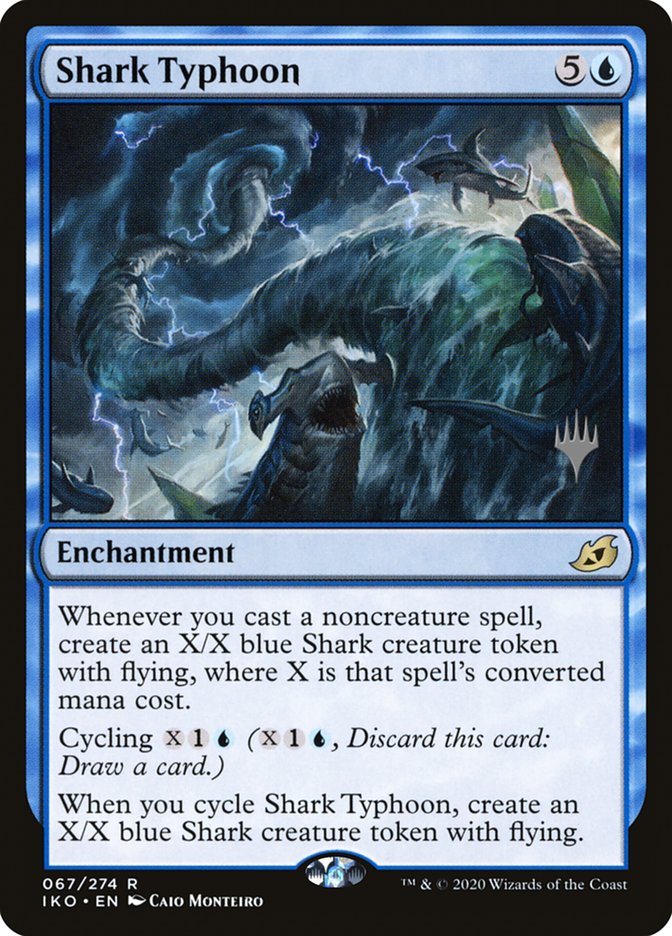 Shark Typhoon (Promo Pack) [Ikoria: Lair of Behemoths Promos] | Mindsight Gaming