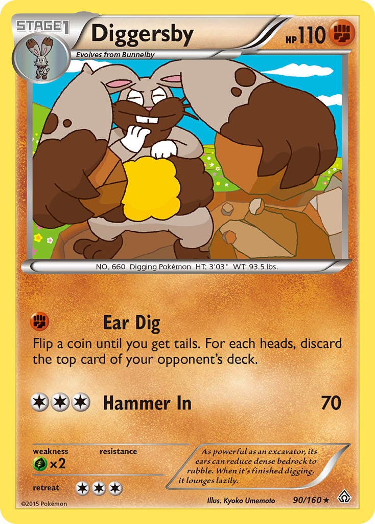 Diggersby (90/160) [XY: Primal Clash] | Mindsight Gaming