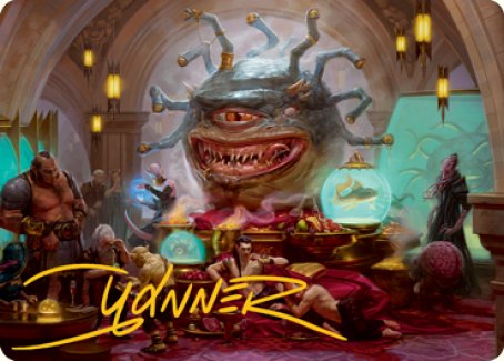 Xanathar, Guild Kingpin Art Card (Gold-Stamped Signature) [Dungeons & Dragons: Adventures in the Forgotten Realms Art Series] | Mindsight Gaming