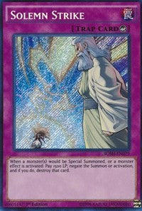 Solemn Strike [BOSH-EN079] Secret Rare | Mindsight Gaming