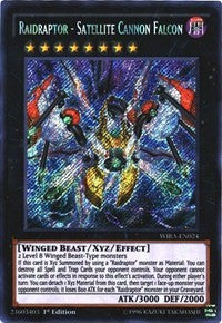 Raidraptor - Satellite Cannon Falcon [WIRA-EN024] Secret Rare | Mindsight Gaming