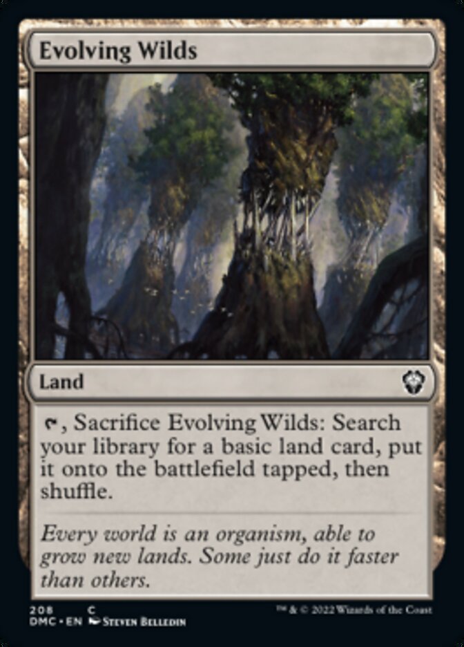 Evolving Wilds [Dominaria United Commander] | Mindsight Gaming