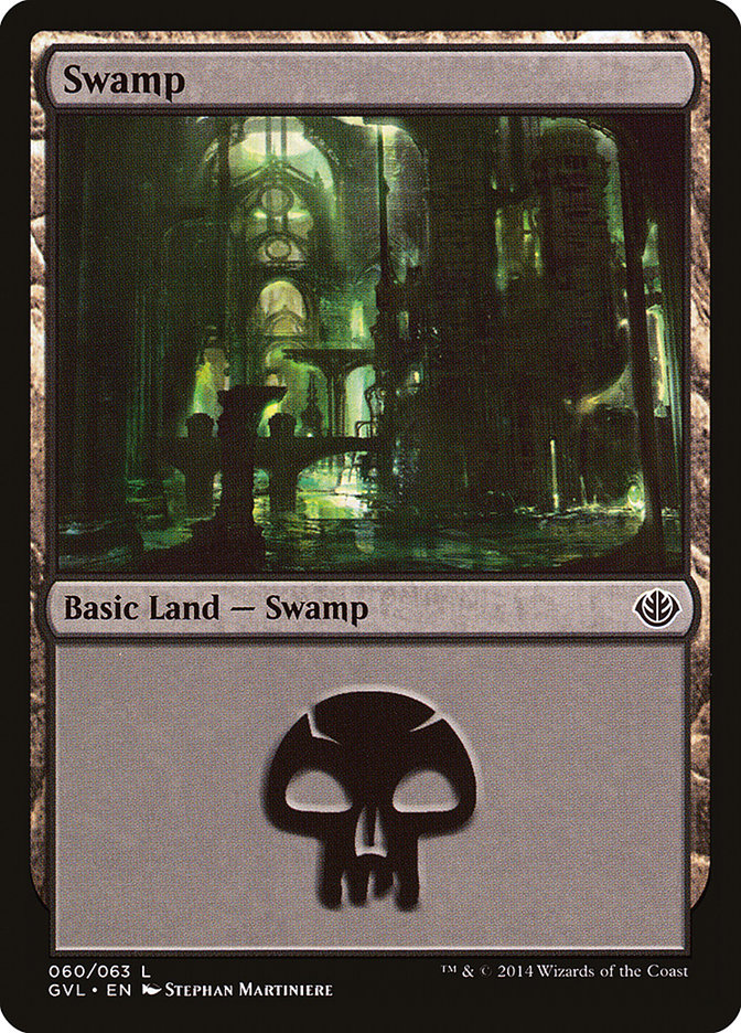 Swamp (60) (Garruk vs. Liliana) [Duel Decks Anthology] | Mindsight Gaming