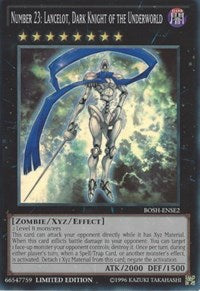 Number 23: Lancelot, Dark Knight of the Underworld [BOSH-ENSE2] Super Rare | Mindsight Gaming