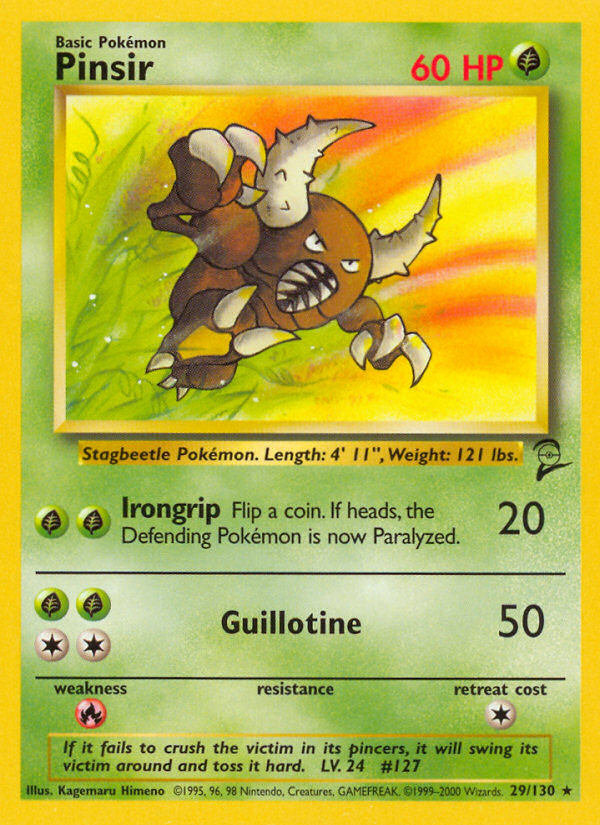 Pinsir (29/130) [Base Set 2] | Mindsight Gaming