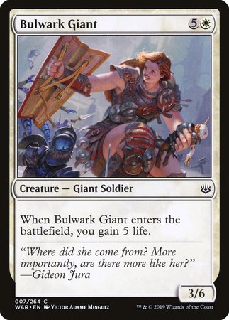 Bulwark Giant [War of the Spark] | Mindsight Gaming