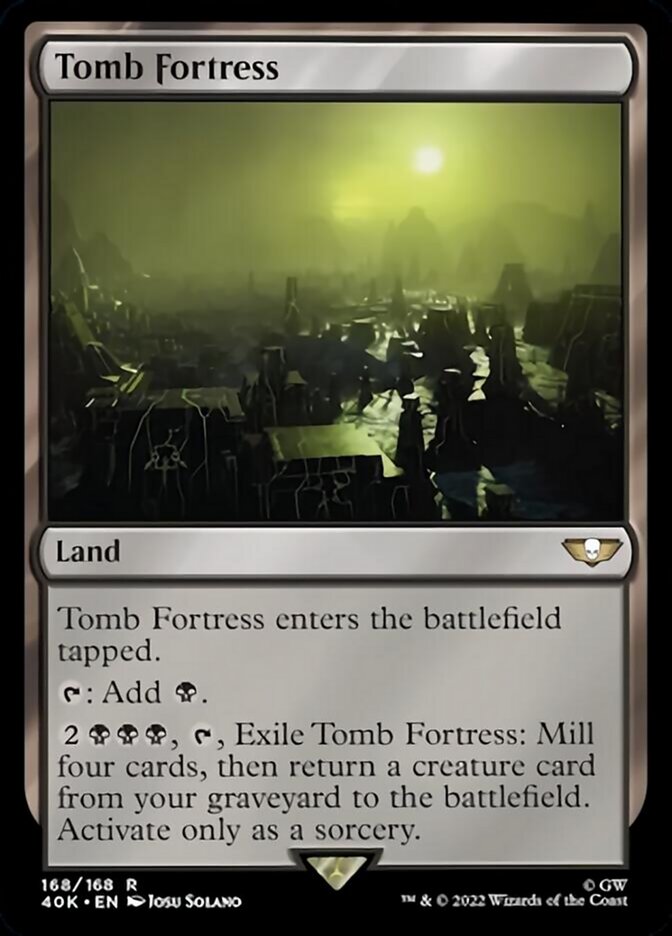 Tomb Fortress (Surge Foil) [Universes Beyond: Warhammer 40,000] | Mindsight Gaming