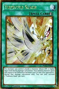 Tsukumo Slash [PGL3-EN013] Gold Secret Rare | Mindsight Gaming