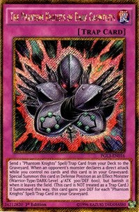 The Phantom Knights of Dark Gauntlets [PGL3-EN016] Gold Secret Rare | Mindsight Gaming