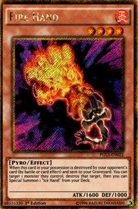 Fire Hand [PGL3-EN022] Gold Secret Rare | Mindsight Gaming