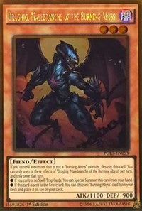 Draghig, Malebranche of the Burning Abyss [PGL3-EN053] Gold Rare | Mindsight Gaming