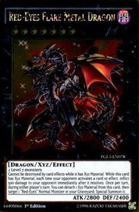 Red-Eyes Flare Metal Dragon [PGL3-EN078] Gold Rare | Mindsight Gaming