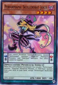 Performapal Skullcrobat Joker [OP01-EN007] Super Rare | Mindsight Gaming