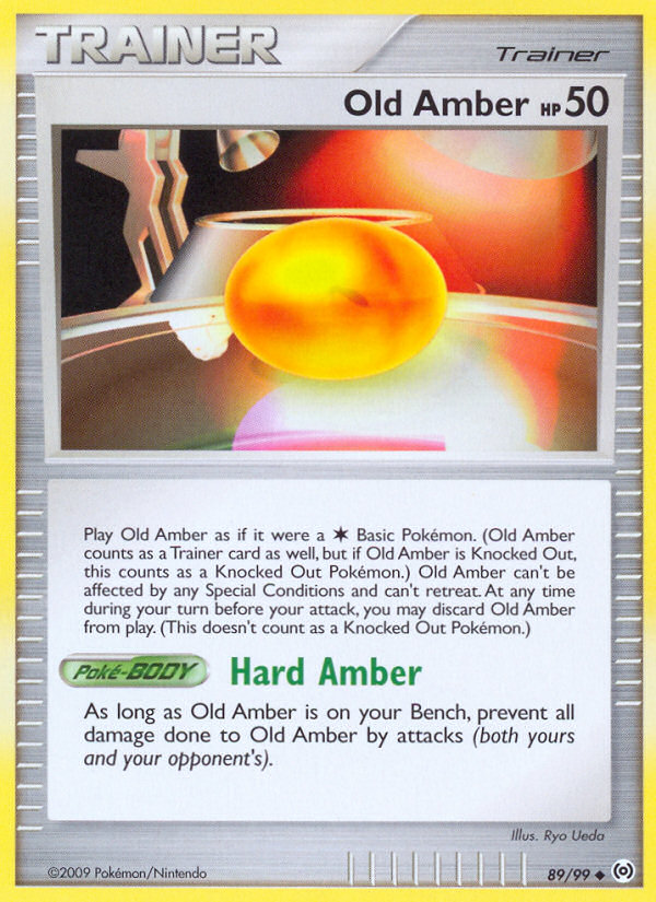 Old Amber (89/99) [Platinum: Arceus] | Mindsight Gaming