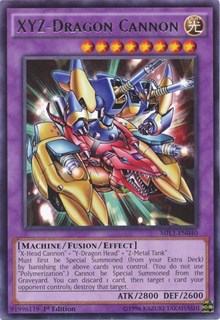 XYZ-Dragon Cannon [MIL1-EN040] Rare | Mindsight Gaming