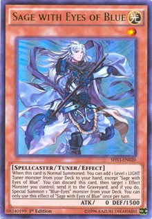 Sage with Eyes of Blue [SHVI-EN020] Ultra Rare | Mindsight Gaming