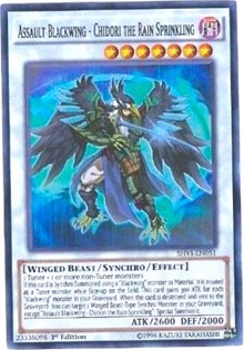 Assault Blackwing - Chidori the Rain Sprinkling [SHVI-EN051] Super Rare | Mindsight Gaming