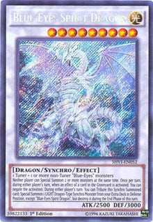 Blue-Eyes Spirit Dragon [SHVI-EN052] Secret Rare | Mindsight Gaming