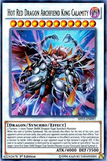 Hot Red Dragon Archfiend King Calamity [SHVI-EN097] Ultra Rare | Mindsight Gaming