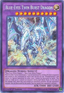 Blue-Eyes Twin Burst Dragon [SHVI-EN099] Secret Rare | Mindsight Gaming