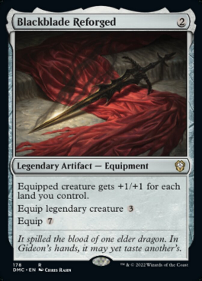 Blackblade Reforged [Dominaria United Commander] | Mindsight Gaming