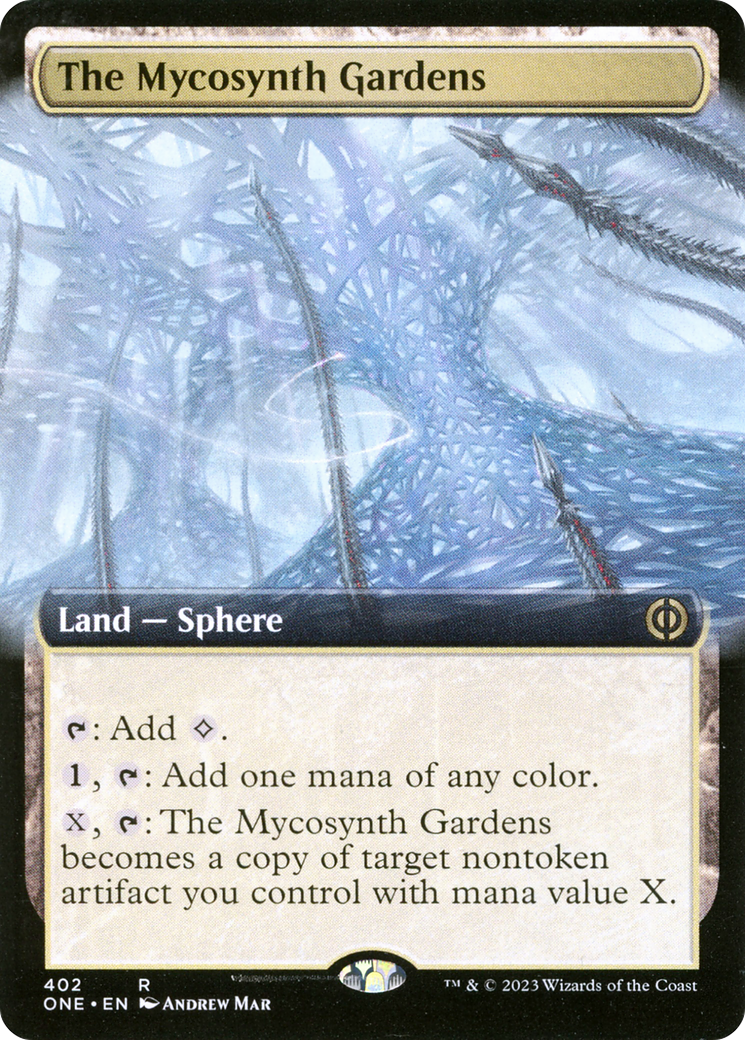 The Mycosynth Gardens (Extended Art) [Phyrexia: All Will Be One] | Mindsight Gaming