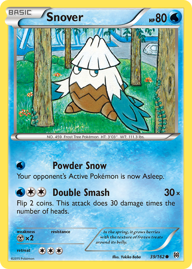 Snover (39/162) [XY: BREAKthrough] | Mindsight Gaming