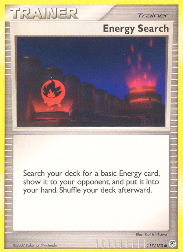 Energy Search (117/130) [Diamond & Pearl: Base Set] | Mindsight Gaming