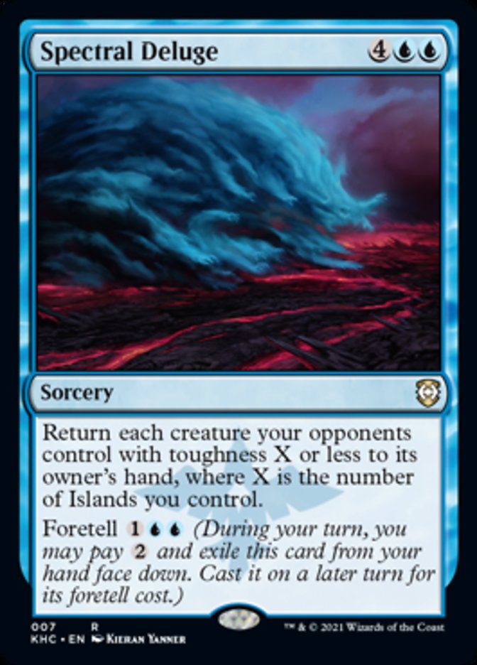 Spectral Deluge [Kaldheim Commander] | Mindsight Gaming