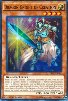 Dragon Knight of Creation [SR02-EN002] Super Rare | Mindsight Gaming