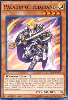 Paladin of Felgrand [SR02-EN003] Common | Mindsight Gaming