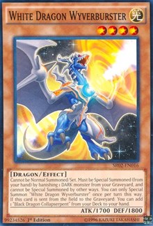 White Dragon Wyverburster [SR02-EN016] Common | Mindsight Gaming