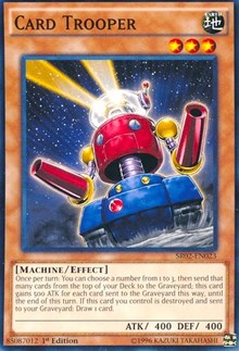 Card Trooper [SR02-EN023] Common | Mindsight Gaming