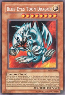 Blue-Eyes Toon Dragon [SRL-EN000] Secret Rare | Mindsight Gaming