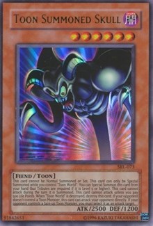 Toon Summoned Skull [SRL-073] Ultra Rare | Mindsight Gaming