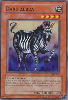 Dark Zebra [SRL-084] Common | Mindsight Gaming