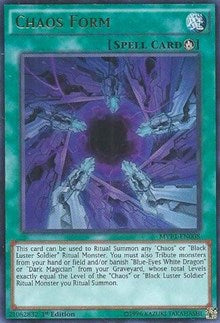 Chaos Form [MVP1-EN008] Ultra Rare | Mindsight Gaming