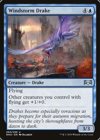 Windstorm Drake [Ravnica Allegiance] | Mindsight Gaming