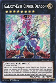 Galaxy-Eyes Cipher Dragon [DRL3-EN029] Secret Rare | Mindsight Gaming