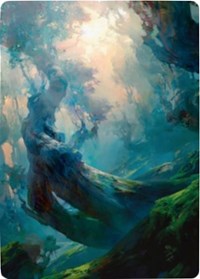 Forest 3 Art Card [Zendikar Rising Art Series] | Mindsight Gaming